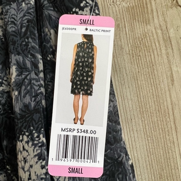 🎉 HOST PICK🎉 NWT Joie Sleveless Mini Dress Baltic Print  size Small - Picture 3 of 5